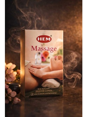 Banum Luxury Lüx Natural Massaj Rahatlatıcı 10 Adet Geri Akışlı Tütsü