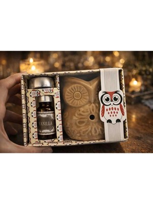 Banum Luxury Lux Baykuş Görunumlu Tütsü Setı