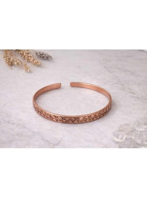 Banum Luxury Bakır Tasarim Bileklik