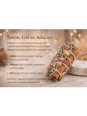 Banum Luxury Organik Demet Tütsü Aşk ve Sevgi