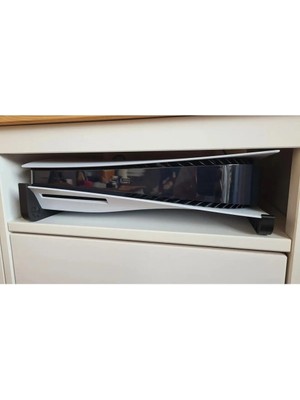 BarsDepo Playstation 5 Yatay Stant Ayağı CD Versiyon, Fat Kasa Uyumlu Ps5 Stand Slime Uygun Değildir