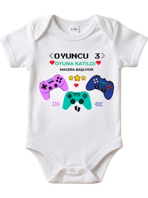 Egg Baby Babaya Hamilelik Müjdesi ve Duyurusu Için Bebek Zıbın Body %100 Pamuk Hediye Zıbın