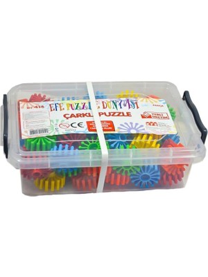 Pazarcan Mey Ithalat® 414 Kutu 60 Parça Çarkli Puzzle