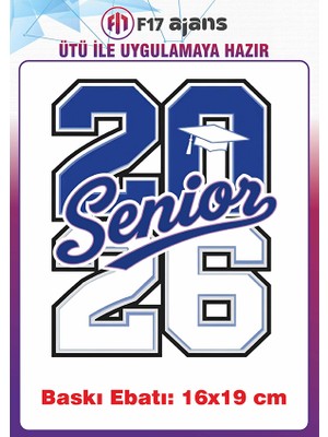 F17 Ajans Üniversite Kolej Yazı Temalı Ütü ile Yapışan Tekstil Kumaş Tişört Dtf Baskı