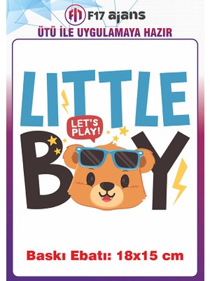 F17 Ajans Hayvan Temalı Ütü ile Yapışan Tekstil Kumaş Tişört Dtf Baskı