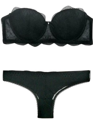 Pierre Cardin Kadın 4798 Pisa Straplez Push-Up Destekli Sütyen Takımı