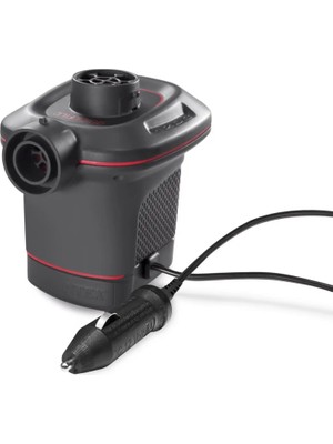 Nunu 12V Elektrikli Hava Pompası Araç Çakmak Girişli 600 L/dk Taşınabilir Şişirme & Indirme Pompası