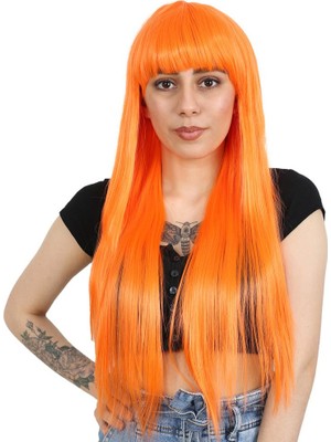 Pazarcan Uzun Kahküllü Fiber Sen Peruk / Tcu