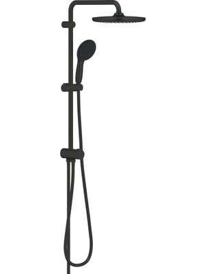 Grohe Tempesta System 250 Duvar Bağlantılı, Divertörlü Duş Sistemi Mat Siyah - 269802431