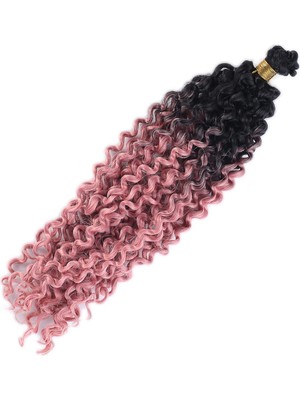 Pazarcan Afro Dalgası / Siyah Gül Kurusu Ombreli