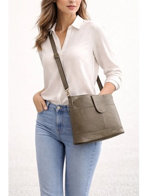 Sir Cliffson Deri Crossbody Çanta