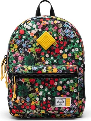 Herschel x LEGO Heritage Çocuk Sırt Çantası Çok Renkli Hazine Çayırı