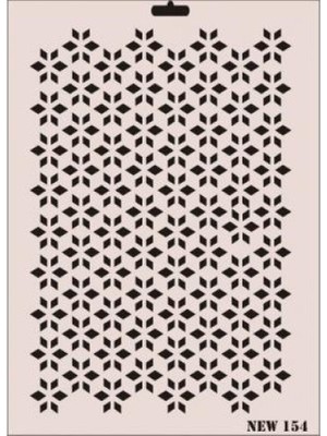 Pazarcan New Seri N-154 Stencil 35X25 cm