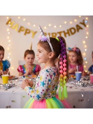 Pazarcan Bn Örgülü Lastikli At Kuyruğu / ACM21