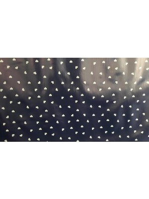 Pazarcan Florista Beyaz Lacivert Masa Örtüsü 1 Metre