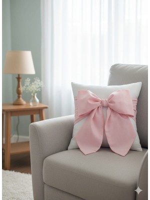 Hobizer Tekstil Fiyonk Figürlü Kırlent 40X40 cm Yastık