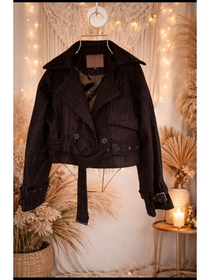 Kaşe  Trech  Kısa  Acı Kahve