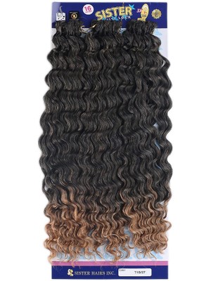 Pazarcan Afro Dalgası / Siyah Karamel Ombreli T1B/27