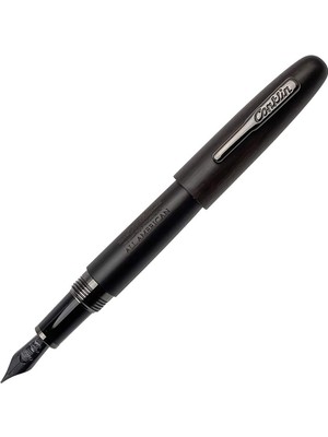Conklin All American Ebony Gunmetal Limited Edition Dolma Kalem F Uç