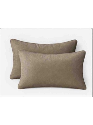 Ayzen Home 2 Li Düz Kadife 30 x 50 Kırlent Kılıfı