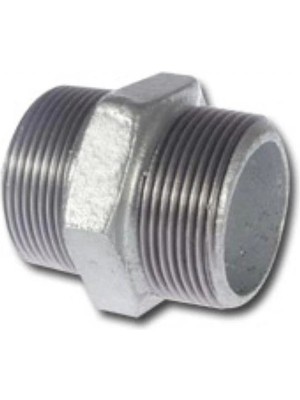 Bucuks Mey Ithalat® Galvanizli Nipel 2 Lik