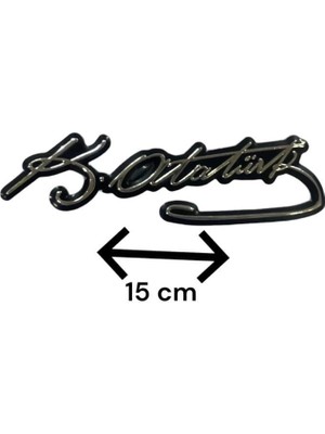 Bucuks Mey Ithalat® Cemax Atatürk Imza 15 cm