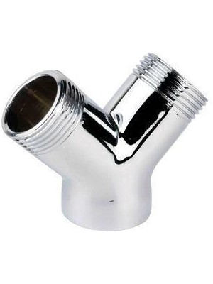 Bucuks Mey Ithalat® Çamaşır Makinası Musluğu Çatalı Krom