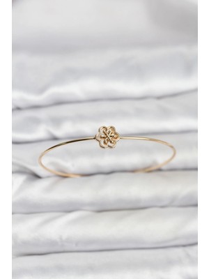 Bucuks Mey Ithalat® Lotus Model Gold Renk Bileklik