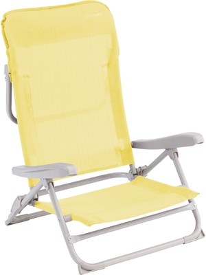 Outwell Seaford 4 Pozisyonlu & Konforlu Katlanır Plaj Sandalyesi Sunburst