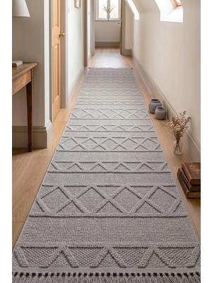 Melaris Halı Iskandinav Bukle Halı Yumuşak Örgü Yolluk Loop Bukleli Dokuma Oturma Odası Halısı Salon Mutfak Halısı