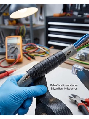 Epilons Kendinden Kaynaşan Eriyen Bant Su Geçirmez Izolasyon Bandı