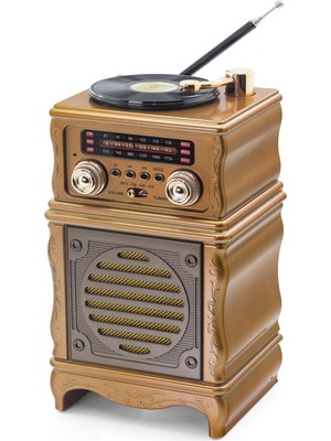 ForWhat Büro Ev Ofis Hediyesi Için Kahve Taşınır  Tf Aux  Bluetooth Nostaljik Stil Fm Radyo Hoparlör