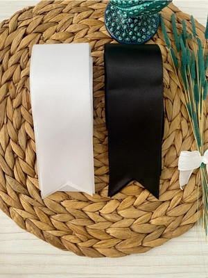 Nuksoc Nişan Düğün Gelin Damat Takı Kurdelesi Sade Desensiz