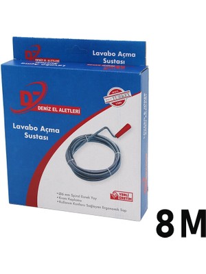 Epilons 8mt Susta Spral Lavabo - Gi̇der Açar