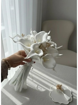 Nuksoc Islak Gala Gelin Çiçeği Nikah Çiçeği Düğün Nişan Kına