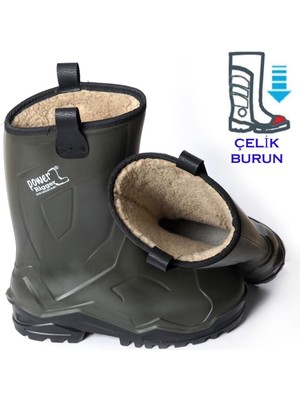 Epilons Pollyboot Power Rigger Çizme Çelik Blu 39 Numara