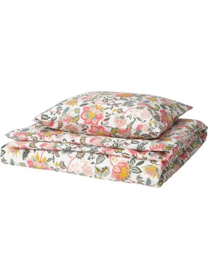 IKEA Daggsalvıa Çok Renkli Tek Kişilik Nevresim Seti