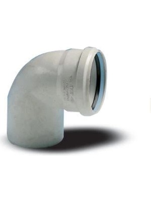 Bucuks Mey Ithalat® Ege Yıldız 50X90 Pvc Kapalı Dirsek 3,2 mm