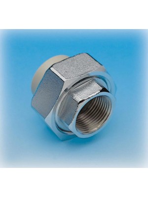 Bucuks Mey Ithalat® Ege Yıldız Pprc 25X3/4 Oynar Başlı Dişi Rakor Gri