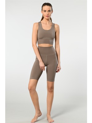 Türen Kadin Süper Yüksek Bel Bisikletçi Tayt