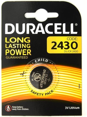 Bucuks Mey Ithalat® Duracell Yuvarlak Düğme Pil 2430 3 Volt
