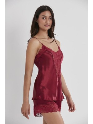 Pierre Cardin 430 Saten Şort Takım