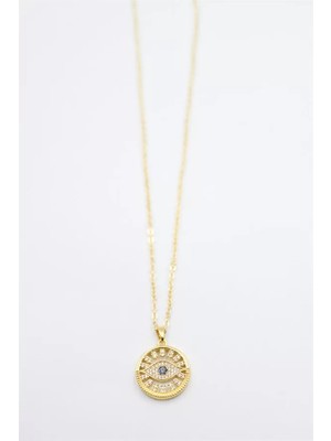 Royaleks Göz Kolye - Altın