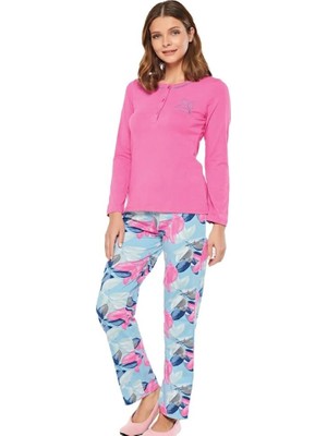 Alperi 79-466 Kadın Uzun Kol Pijama Takım