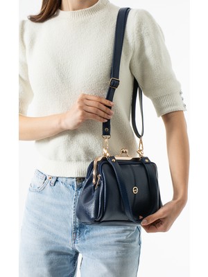 Byhakan TN-211 Burslu Kadın Omuz Çantası Klipsli El Çantası Çapraz Çanta