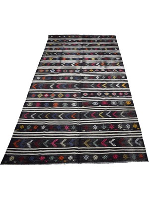 Zehra Abla Halı El Dokuması 8m2 Devasa Doğal Karapınar Yörük Yün Kilim 7116