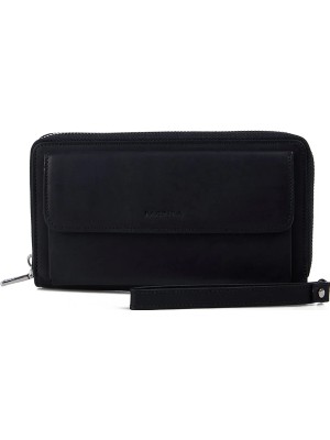 Fabrika Frk 530 Crayz Siyah Siyah Erkek Deri  Cüzdan