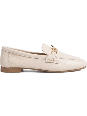 Fabrika Bej Kadın Loafer D-Hanks-Zagan