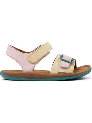 Camper Sarı - Pembe Kız Çocuk Sandalet Tws Kids