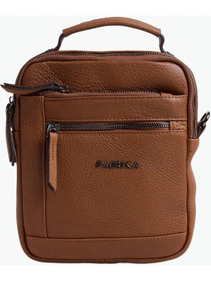 Fabrika Taba Erkek El Çantası Frkçt 008 Deri Omuz Çanta Taba Flt